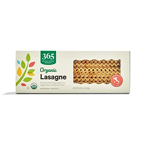 365 by Whole Foods Market Organic Lasagne 16 Ounce