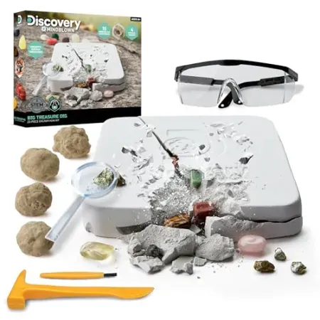Discovery Big Treasure Dig 23pc STEM Excavation Set