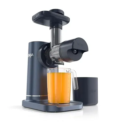 Ninja NeverClog Cold Press Juicer with 24oz Jug and 36oz Pulp Container