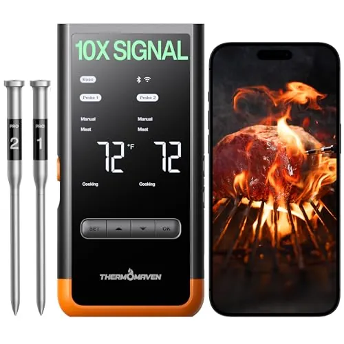 ThermoMaven Sub-1G Wireless Meat Thermometer