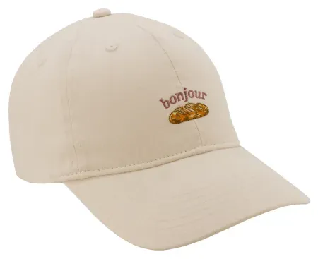 Time and Tru Bonjour Cotton Baseball Hat