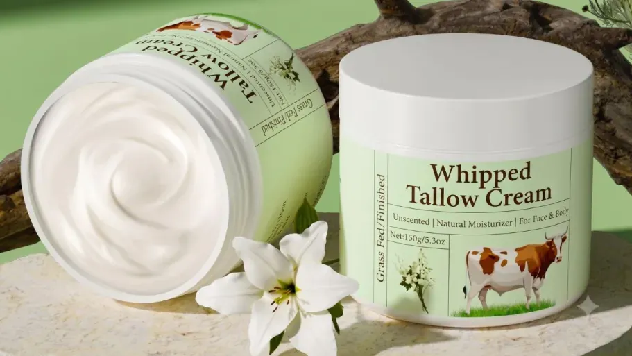 mkzea Whipped Tallow Cream 2-Pack in Unscented