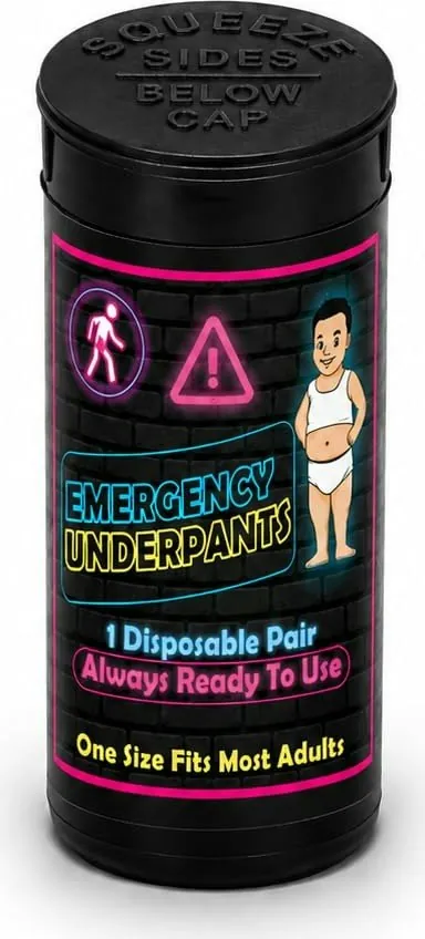 Emergency Underwear Gag Gift