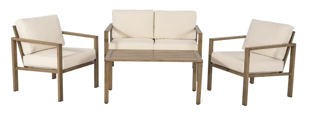 Mainstays Dashwood 4-Piece Outdoor Conversation Set