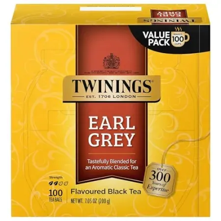 100-Count Twinings of London Earl Grey Black Tea Bags