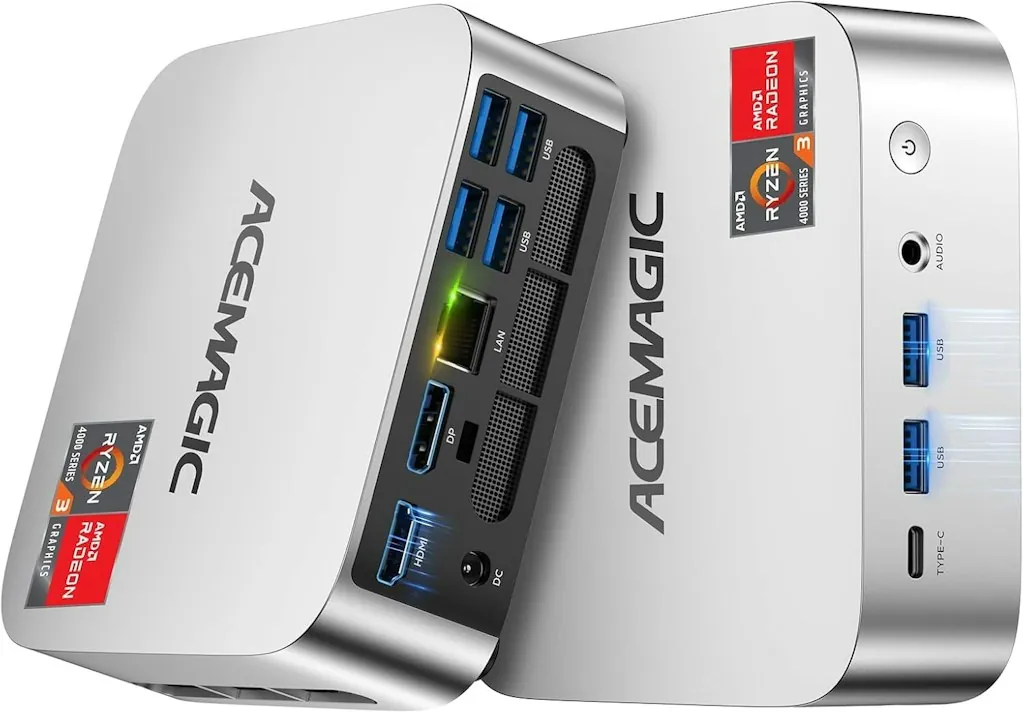 AceMagic K1 Mini PC AMD Ryzen 7330U 16GB 256GB SSD Desktop