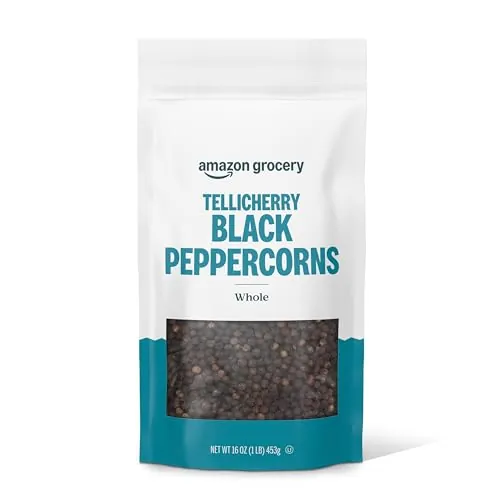 Amazon Grocery Tellicherry Whole Black Peppercorns 16oz