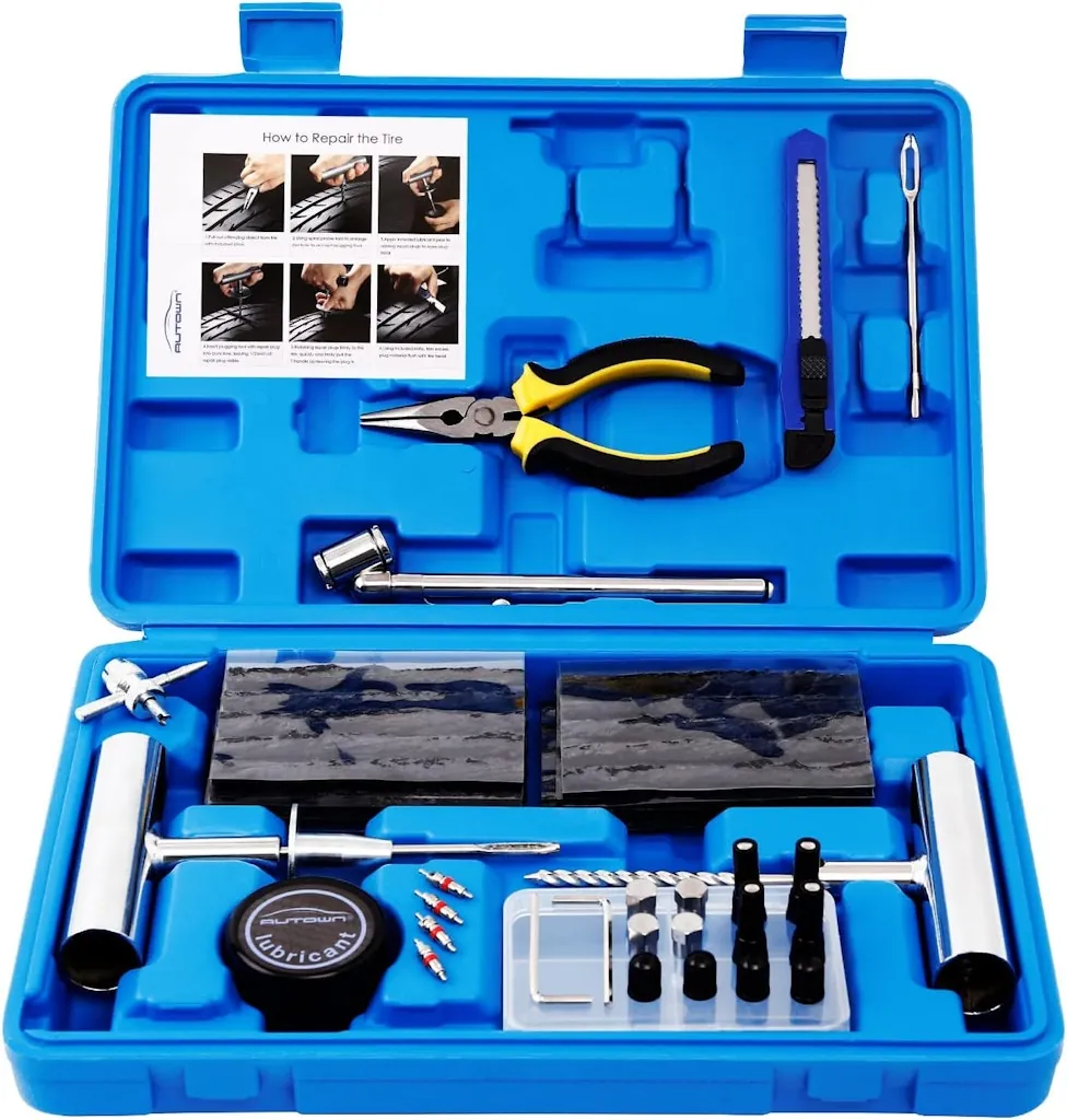68-Piece Tire Repair Kit