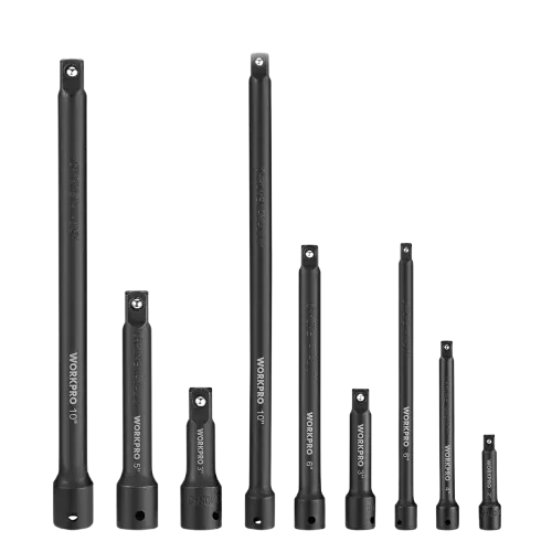 WorkPro 9-Piece Impact Socket Driver Extension Bar Set
