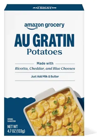 4.7oz Amazon Grocery Au Gratin Potatoes