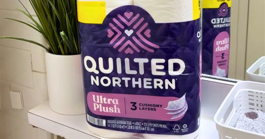 Quilted Northern Ultra Plush Toilet Paper 24 Mega Rolls