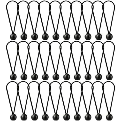 HORUSDY Heavy Duty Bungee Balls 30-Pack 6"