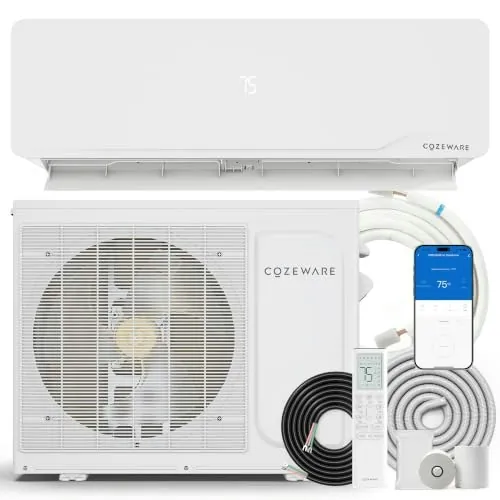 Cozeware 18,000 BTU 20 SEER2 Mini Split Mini Split AC/Heating System