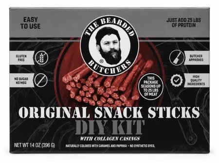 The Bearded Butchers Original Snack Sticks DIY Kit