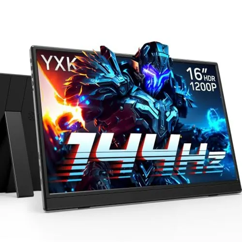 Yxk 16" 1200p 144Hz HDR IPS Portable Gaming Monitor