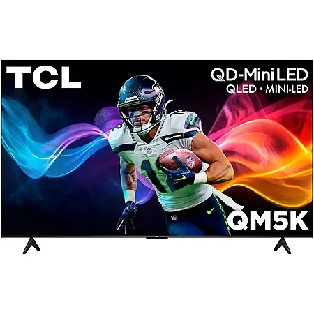 75" TCL 75QM5K QD-Mini LED 4K 60Hz Smart TV (2025)