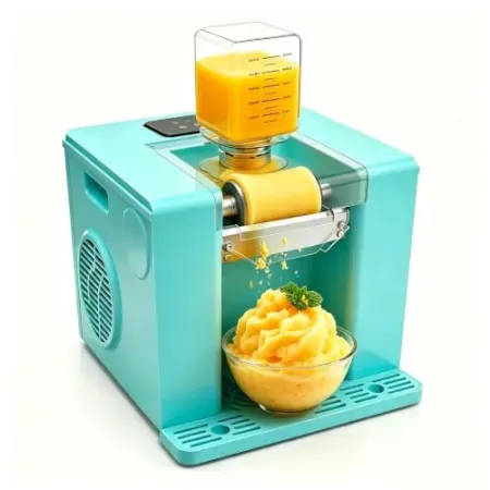 Bellatte Snowflake Ice Machine with Stainless Steel Blade