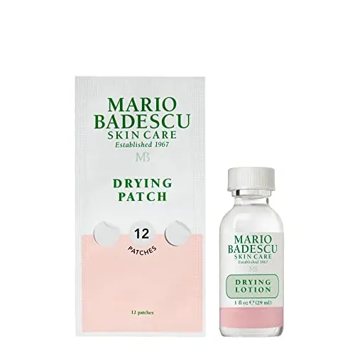 Mario Badescu Drying Lotion 1 fl oz with 12 Drying Patches