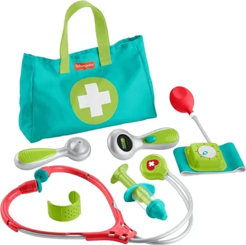7-Piece Fisher-Price Preschool Pretend Play Medical Kit