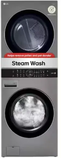 LG WashTower Stacked Smart Laundry Center w/ 4.5 Cu.Ft. Washer & 7.4 Cu.Ft. Electric Dryer