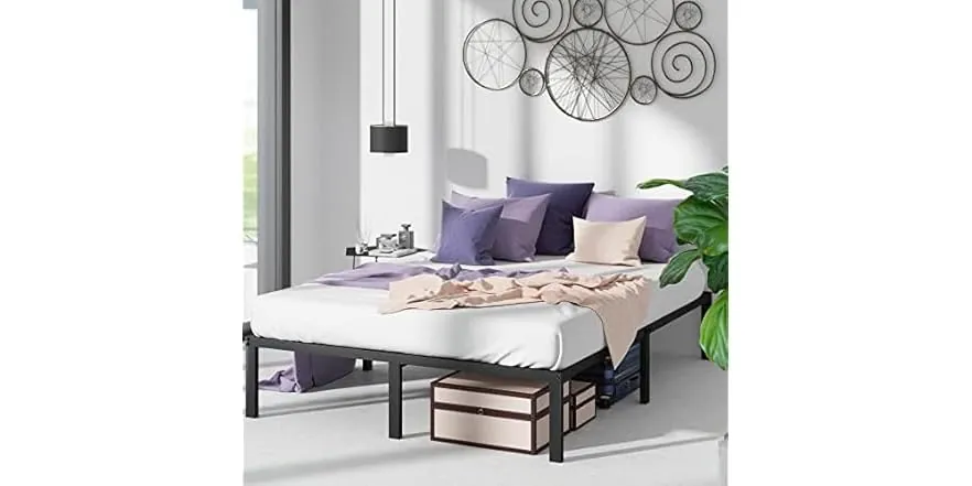 ZINUS Van 16 Inch Metal Platform Bed Frame Queen