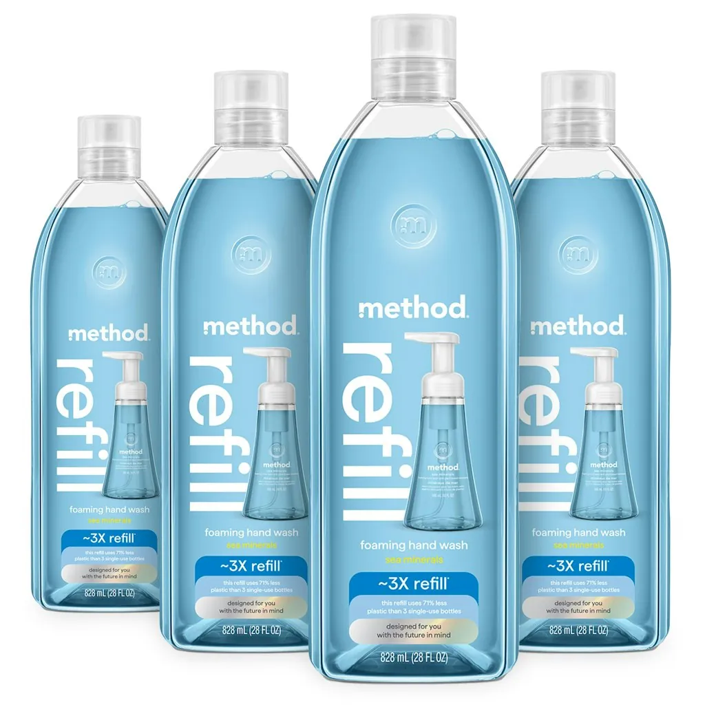 Method Foaming Hand Wash 28-oz. Refill 4-Pack