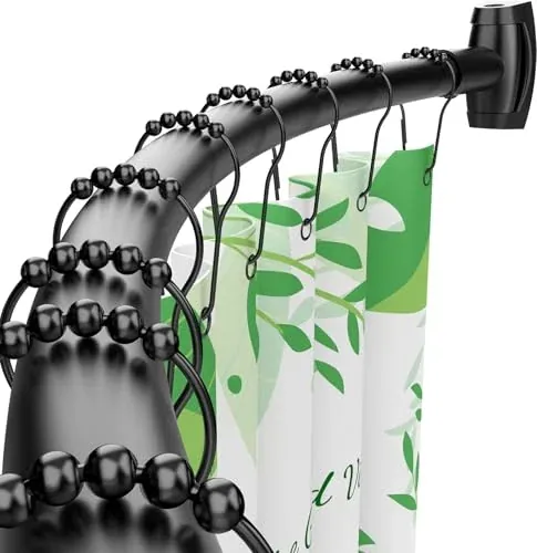 Curved Shower Curtain Rod 40-72 Inches
