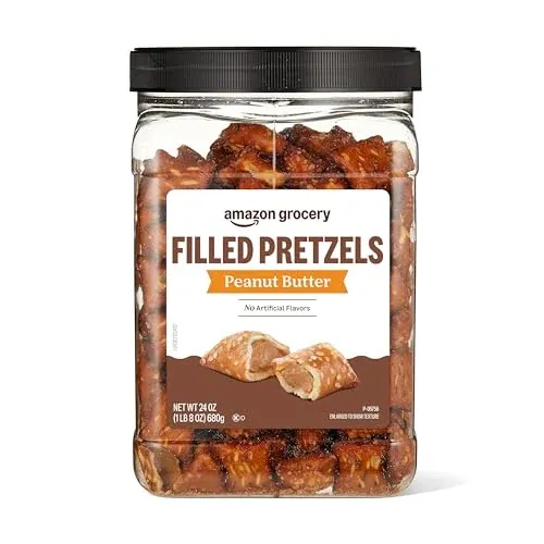 Amazon Grocery Peanut Butter Filled Pretzels 24 Oz