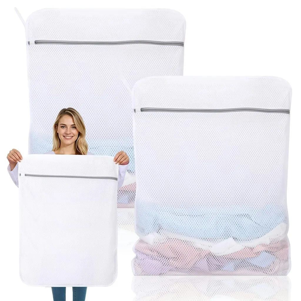 XX-Large Mesh Laundry Bags for Delicates 2-Pack