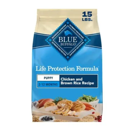 15lbs Blue Buffalo Life Protection Formula Chicken Puppy Dry Dog Food
