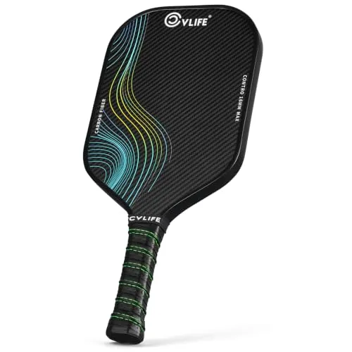 CVLIFE Pickleball Paddle Thermoformed Carbon Fiber Pickle Ball Paddle