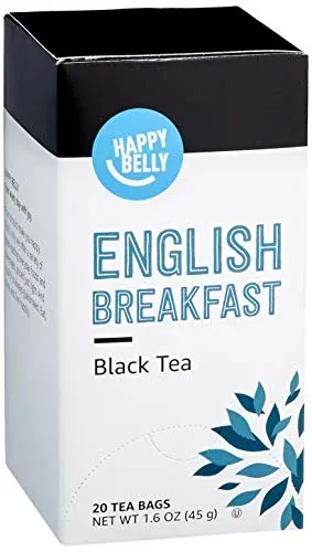 Happy Belly English Breakfast Tea Bags, 20 Count