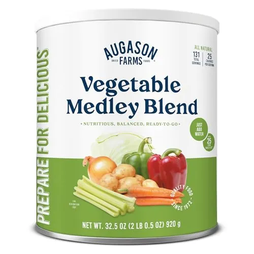 Augason Farms Vegetable Stew Blend 32.5-Oz (131 Servings)