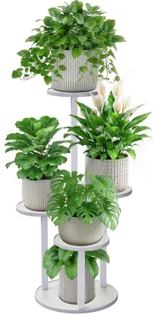 32" HETTHI 5-Tier Corner Plant Stand