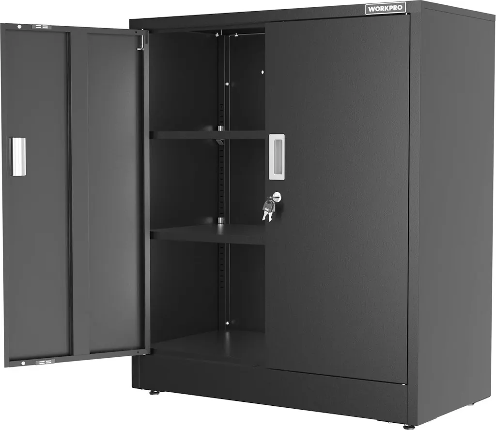 WorkPro Metal Storage Cabinet