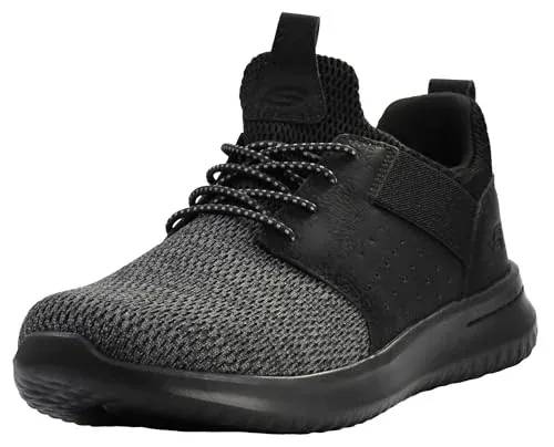 Skechers Men's Classic Fit Delson-Camden Sneaker X-Wide