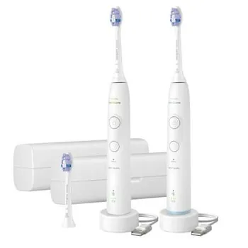 Philips Sonicare Advanced Clean Rechargeable Electric Toothbrush 2-Pack