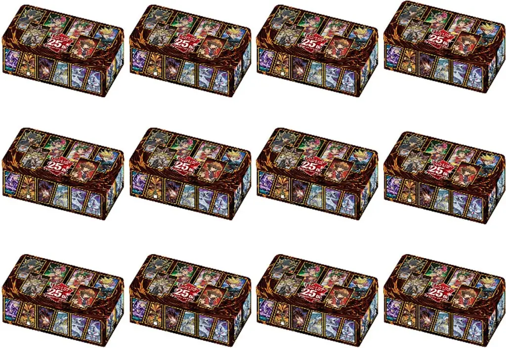Yugioh 2023 25th Anniversary Dueling Heroes Factory Sealed Tin Case 12-Pack