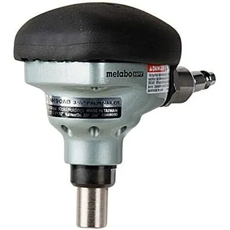 Metabo HPT Pneumatic Palm Nailer w/ Magnetic Nose & 360-Degree Swivel
