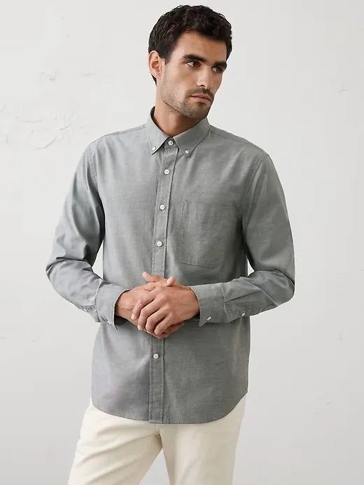 Banana Republic Factory Standard-Fit Oxford Shirt