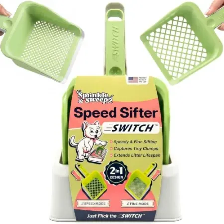 Speed Sifter Switch 2-in-1 Cat Litter Scooper
