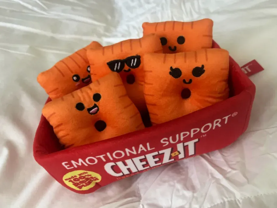 Emotional Support Pals Cheez-It Plush Set