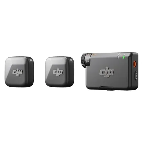 DJI Mic Mini Wireless Microphone (2 TX + 1 RX)