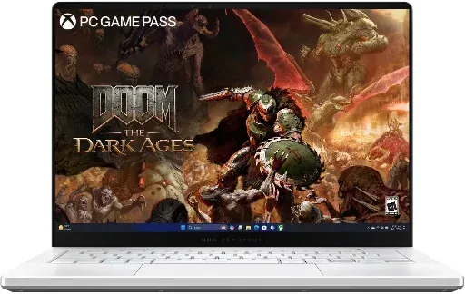 Asus Zephyrus G14 Laptop: 14" 2.8K 120Hz OLED, Ryzen AI 9 HX 370, RTX 5080, 32GB RAM, 2TB Gen4 SSD