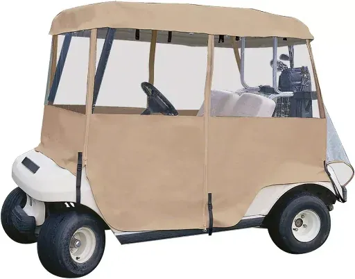 Classic Accessories Deluxe 2-Person Golf Cart Enclosure