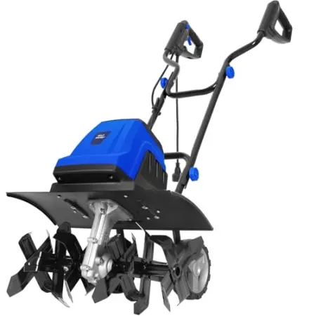 BILT HARD 18" 15-Amp Electric Tiller Cultivator w/ 6 Steel Tines