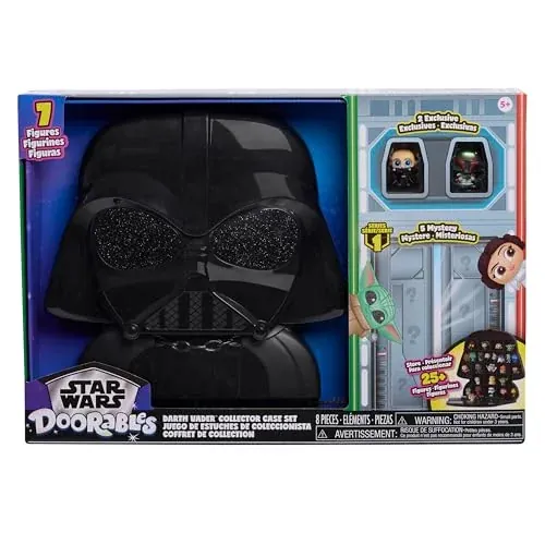13" Star Wars Doorables Darth Vader Collector Case Set w/ 7 Mini Figures