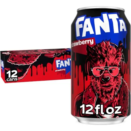 Fanta Strawberry Soda 12oz 12-Pack