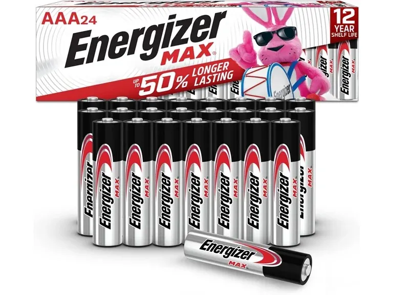 Energizer Max AAA Alkaline Batteries 24-Pack