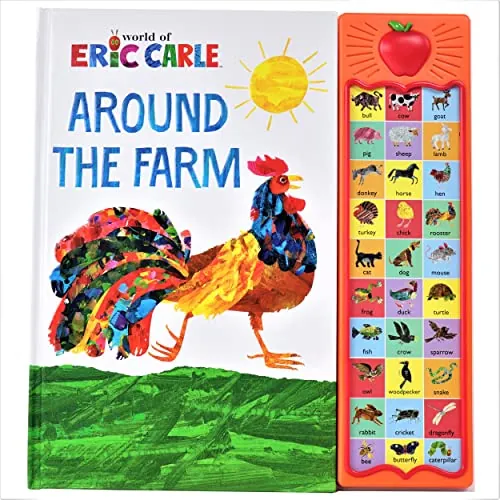The World of Eric Carle Around the Farm 30-Button Animal Sound Book